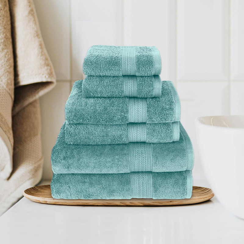 Ensemble de luxe 6 pièces Dulcia, Turquoise