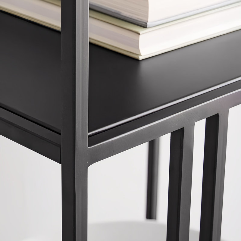 A beautiful and high-quality bookcase, Black, (5 Shelves) 74.8"H x 33.4"W x 13.7"D