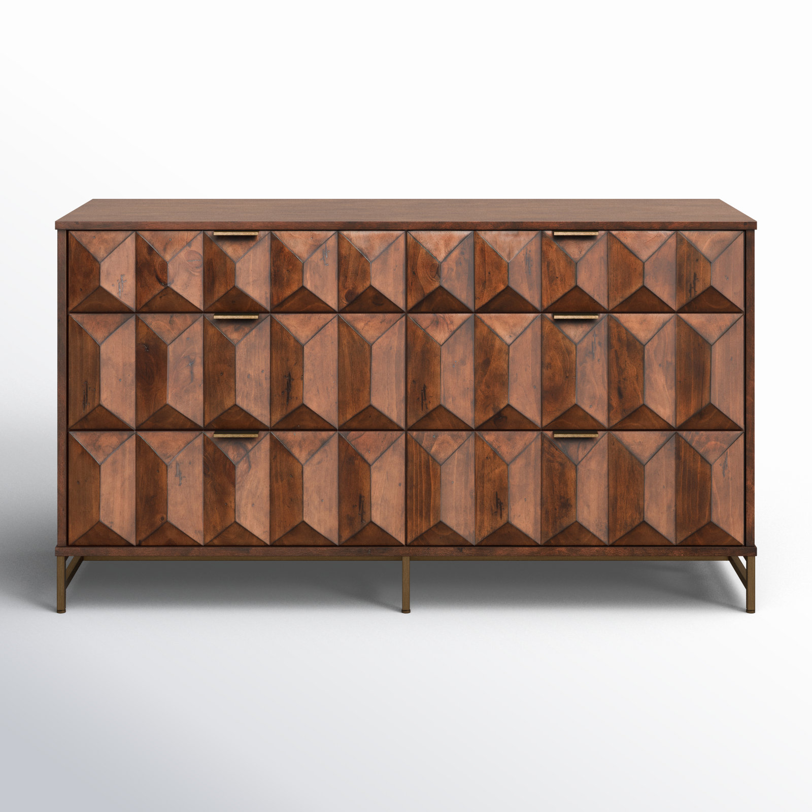 Dalhart 6 Drawer Double Dresser