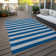Stalcup Washable Striped Indoor / Outdoor Rug