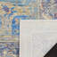 Tapis bleu / gris / beige Power Loom Performance-22170026
