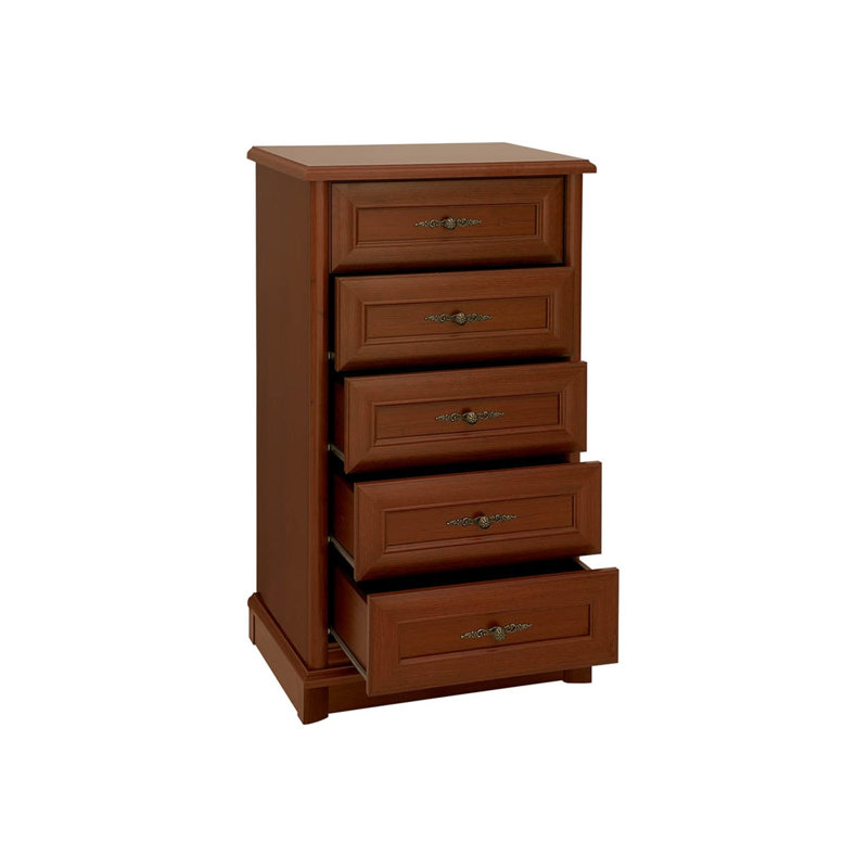 62 cm W Chest of 5 Drawers