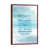 Classic Brown Wood Floater Framed selected