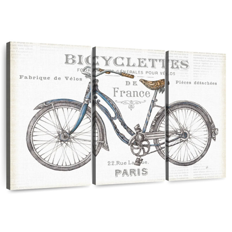 Kema Bicycles II, 20" H x 33" W