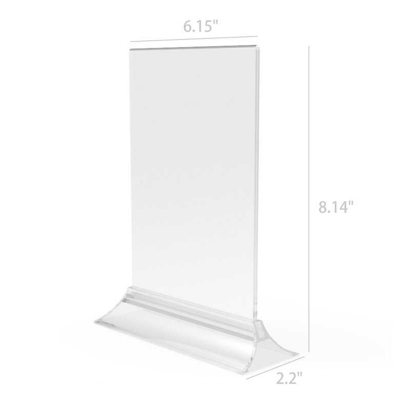 5" X 7" Sign Holder Menu Holder Picture Frame Photo Frame