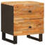 40cm W Solid Wood Bedside Table
