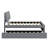 Upholstered Platform Bed With Trundle-1246922172