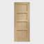 Internal Oak Shaker 4 Panel-45399149