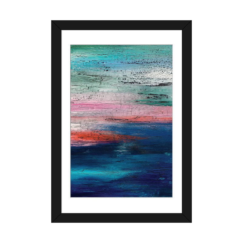 « dimanche matin », reproduction d’art sur toile, H 24 po x l 16 po x P 1 po, Papier d'art encadré noir, Blanc