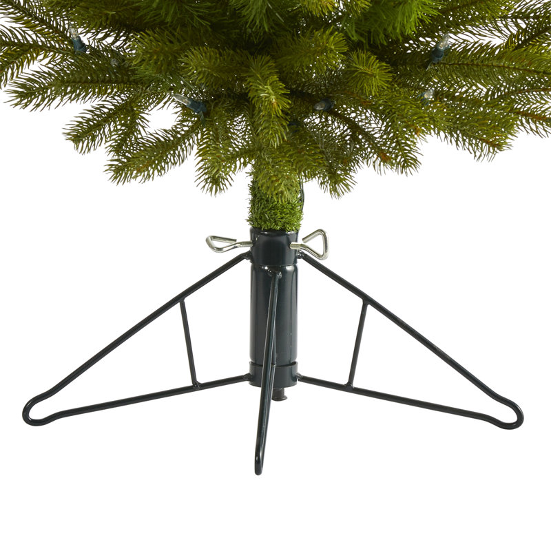 Lighted Artificial Christmas Tree, 3' H