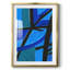 «Invveded Blue», reproduction encadrée-120059189
