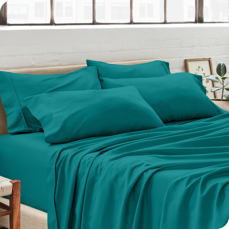 Ultra-Soft Microfiber Pillowcase, Emerald, 4 Standard Pillowcases