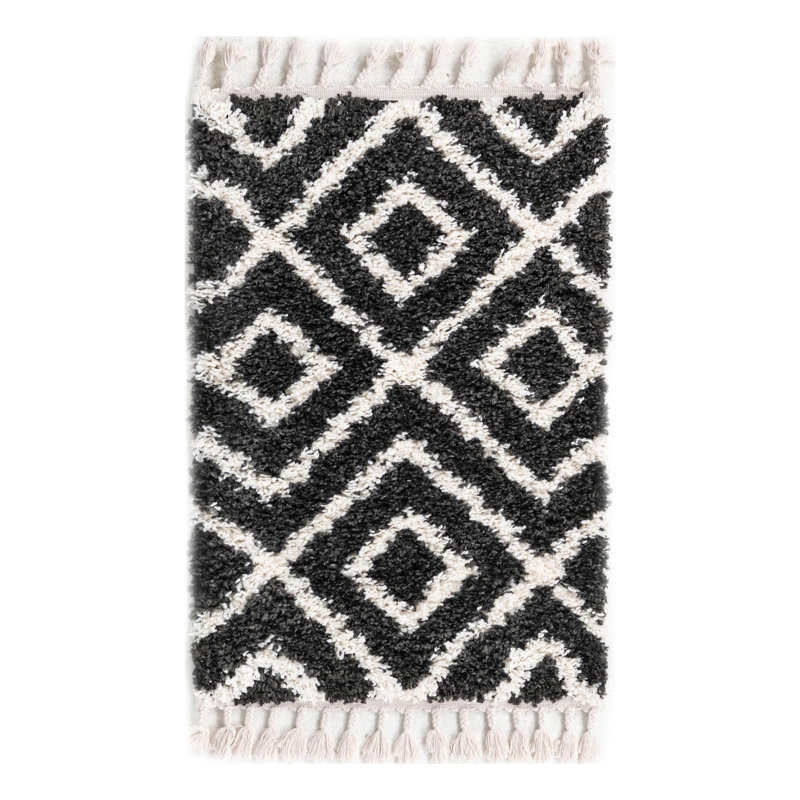 Bikales Geometric Indoor Rug, Rectangle 2'2" x 3'