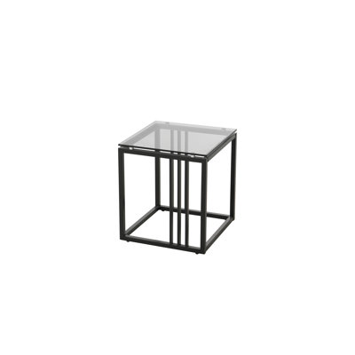 Glass Top End Table