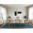 Machine Washable Botanical Brown Area Rug-12724025