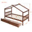 Lit maison en bois avec tiroirs, naturel-787244885-787244883