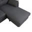 Canapé modulaire réversible en lin 50,4 po-664502502