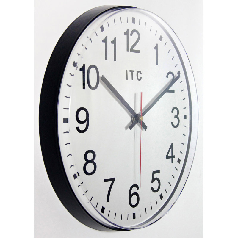 Horloge murale Busina ITC, Noir