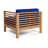 Amblewood Summer Teak Outdoor Club Chair-1008564930-966364014