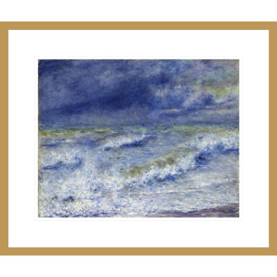 «Seascape» par Pierre-Auguste Renoir, impression giclée sur cadre
