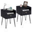 Table de chevet 1 tiroir en fer Adra-1162929784
