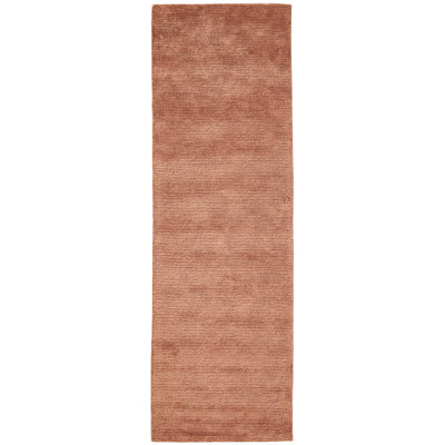 Cliona Solid Hand-Tufted Wool Jute Rug