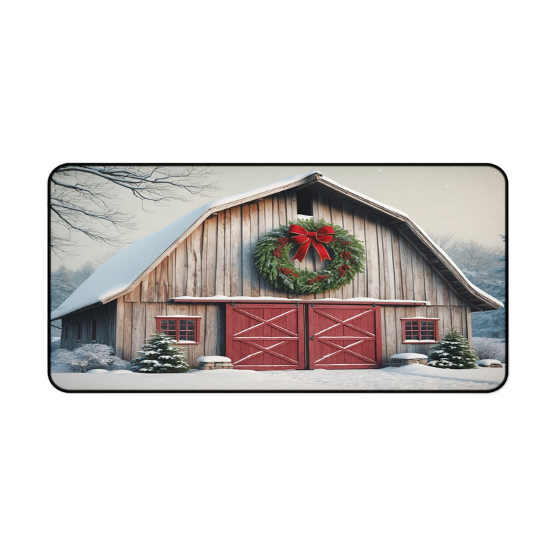 Polyester Desk Pad, 14.4x12.1