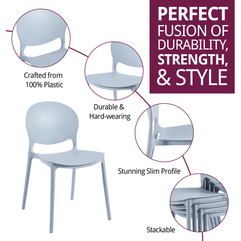 Kasie Dining Chair in Grey