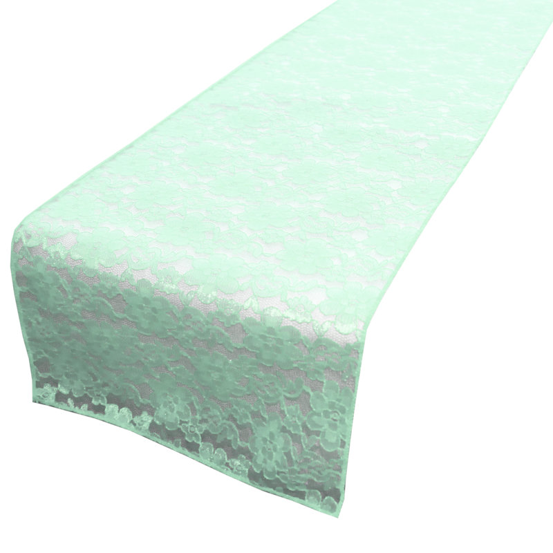 Chemin de table Bagdonas, Menthe, L 12 po x L 144 po