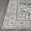 Tapis gris en polypropylène tissé à la main Raghdah Southwestern-612756187