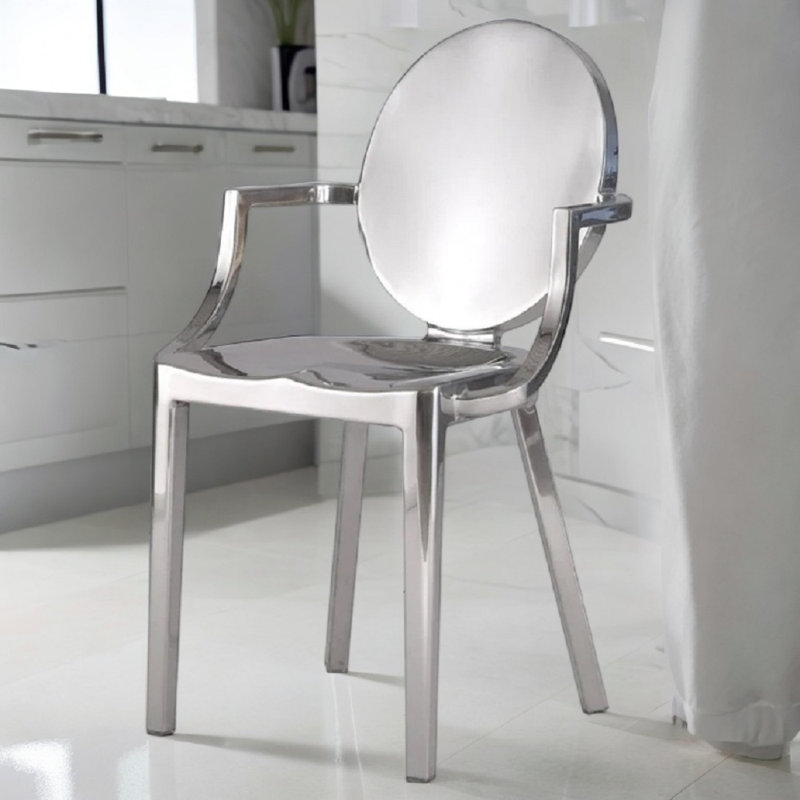 Chaise en métal Haines