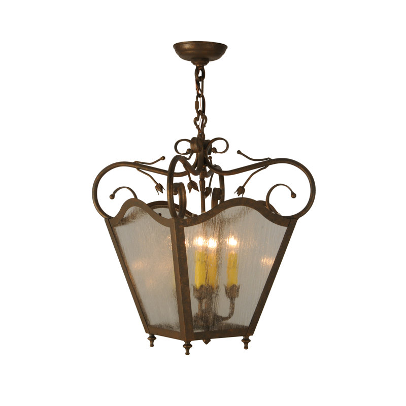Lustre géométrique unique à 4 lumières Terena