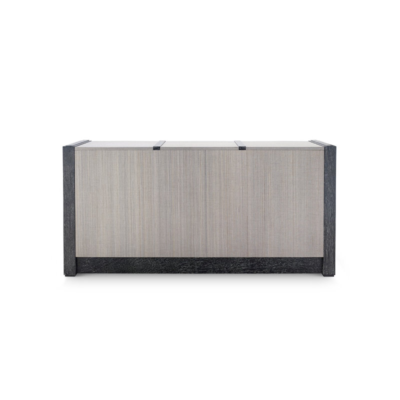 Albert 9 - Drawer Dresser, Ash Gray/Black