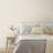 Rabanne Neutral Ditsy Leaves Wallpaper