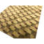 Himalayan Wool Geometric Area Rug in Gold