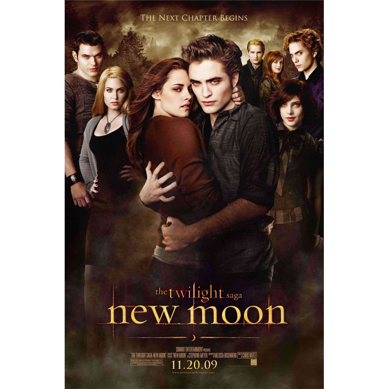 La nouvelle lune de la saga Twilight, H 24 po x l 16 po