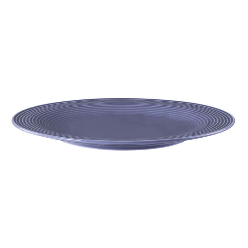23cm Porcelain Bread And Butter Plate, Blue