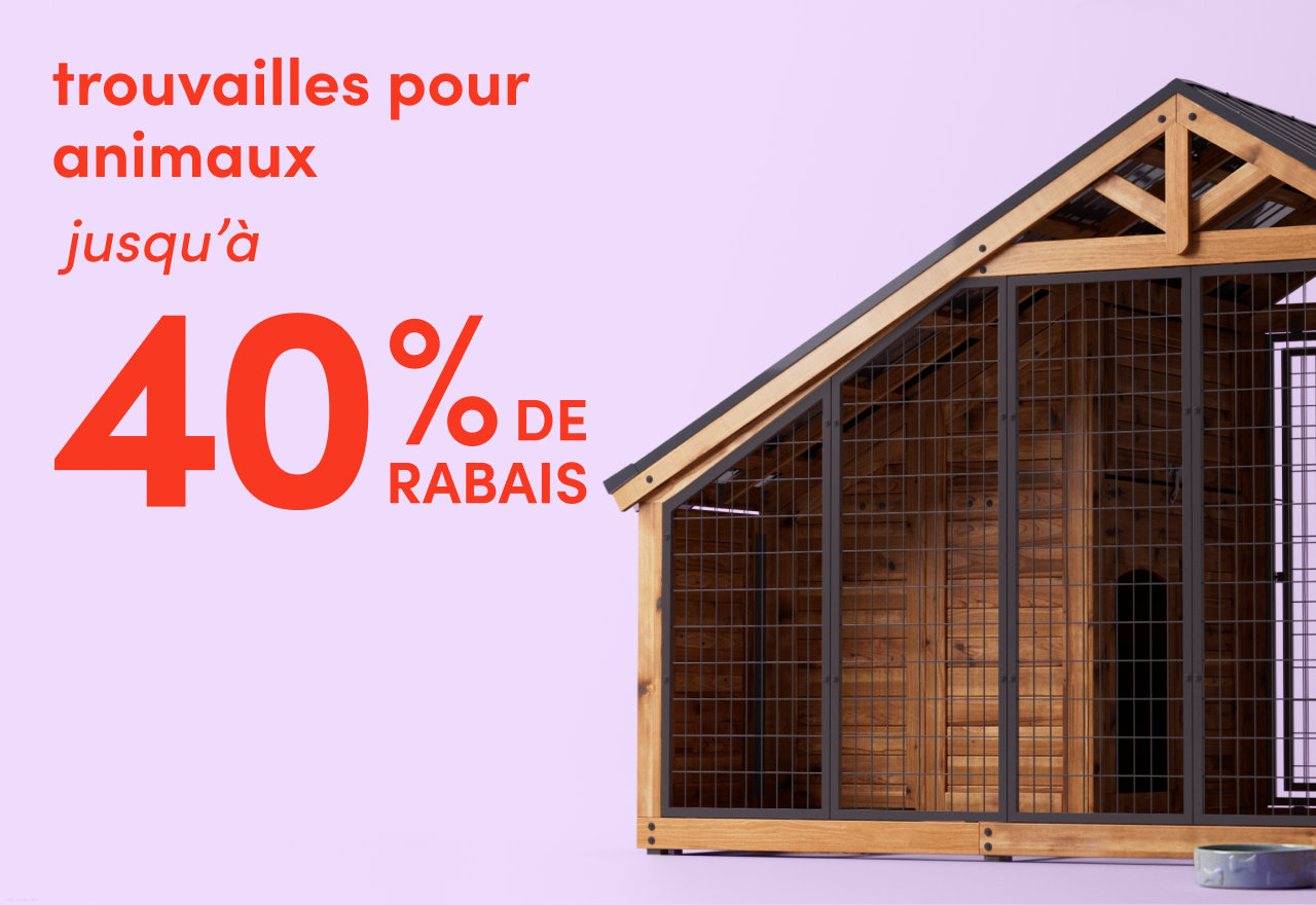 trouvailles pour animaux en solde