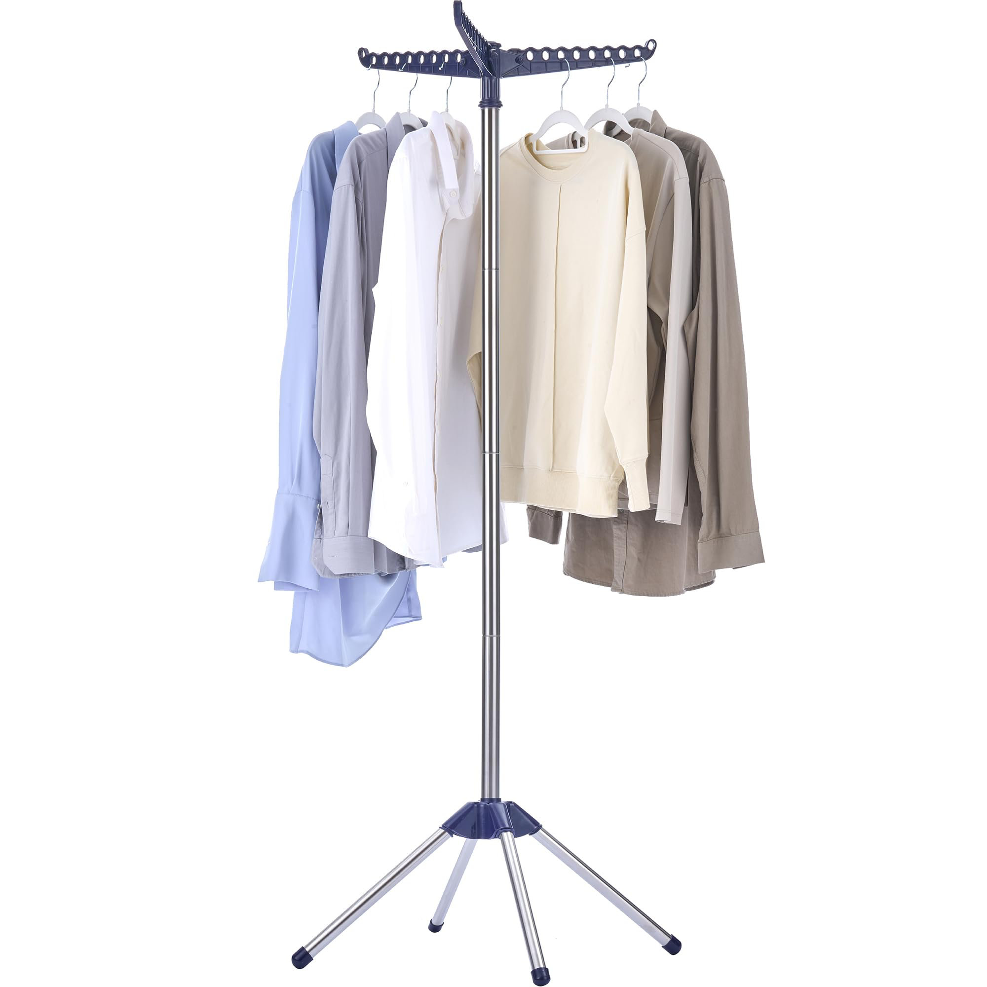 Rebrilliant Clothes Drying Rack Foldable, 59 Inch Tripod Laundry Drying