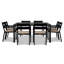 Pacifica Outdoor 9 - Piece Dining Set with Cushions-898008373-898008352