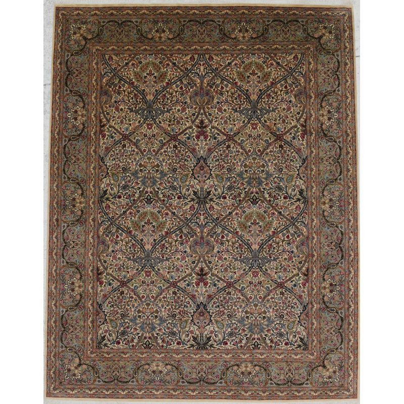 Tapis traditionnel en laine noué à la main
