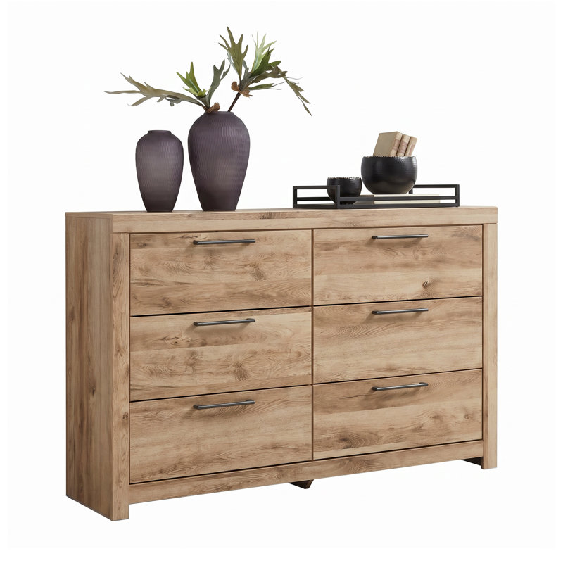 Homeira 58.7'' W 6 - Drawer Dresser