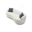 Canapé incurvé moderne du milieu du siècle, canapé nuage 3 places en tissu bouclé pour salon ou chambre, beige bureau