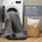 Miro Grey Soft Washed Color Block 3-Piece Full/Queen Comforter Set-99274764-99274768