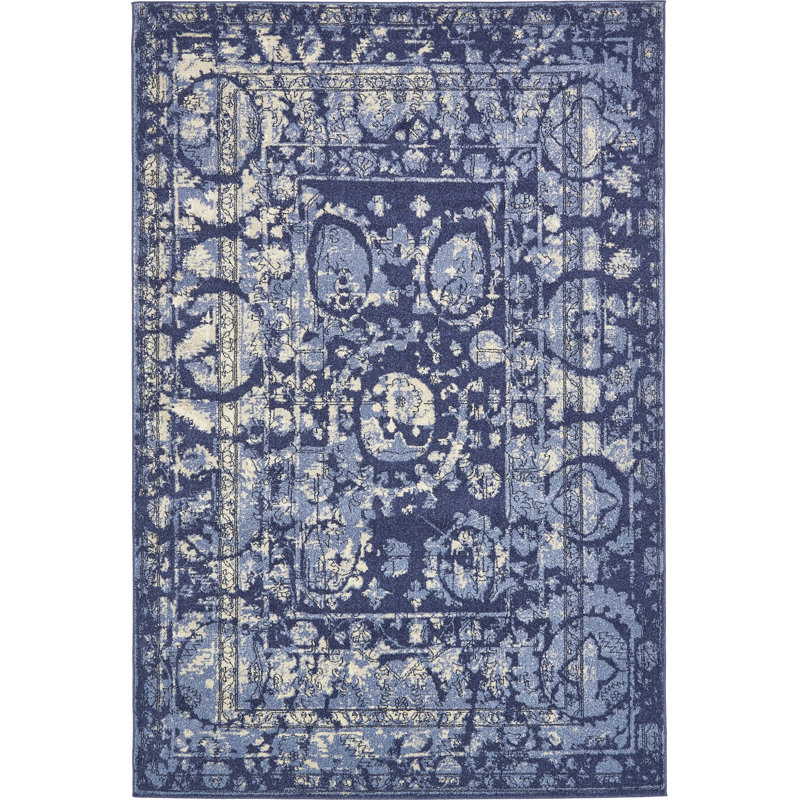 Godina Abstract Indoor Rug, Rectangle 6'1" x 9'