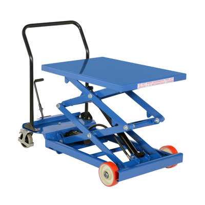 Chariot à ciseaux double Premium