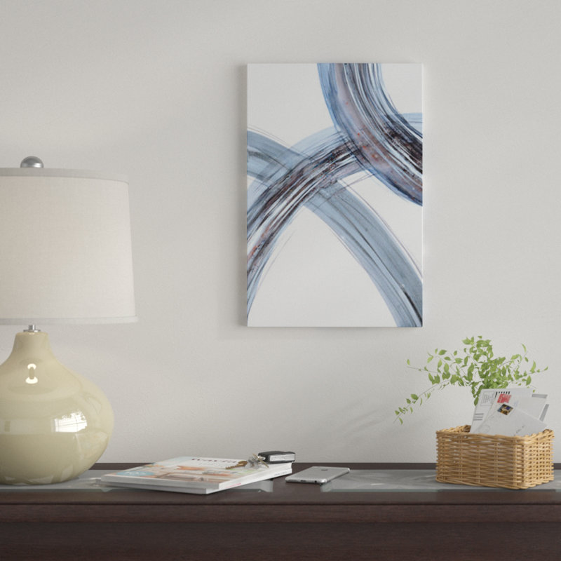« lines ii », impression sur toile, H 12 po x l 8 po x P 0,75 po, Pas de tapis, Toile tendue