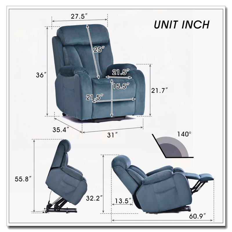 Fauteuil inclinable électrique Power Lift