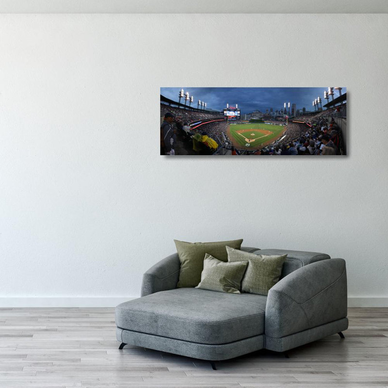 Comerica Park, 15" H x 40" W