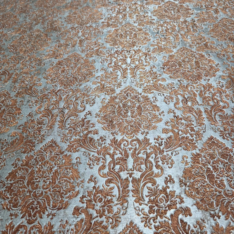 Papier peint imitation damas victorien